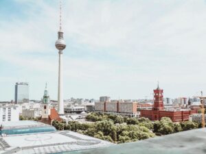 Luftbildfoto Von Hochhäusern
